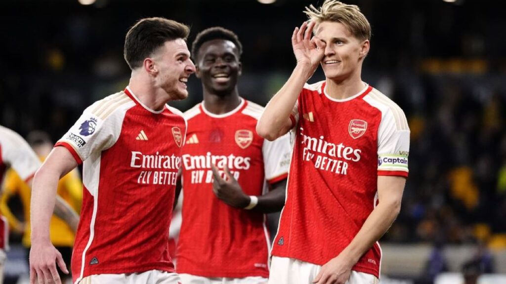 Trossard, Odegaard Goals Propel Arsenal to Premier League Summit | English Premier League